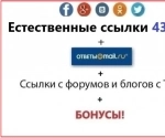 400 естественных ссылок на ваш сайт c ответы Mail.ru, форумов, блогов картинка из статьи