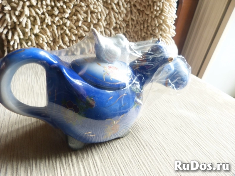 Коллекционный заварочный чайник фото
