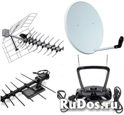 Установка эфирных и спутниковых антенн изображение 4