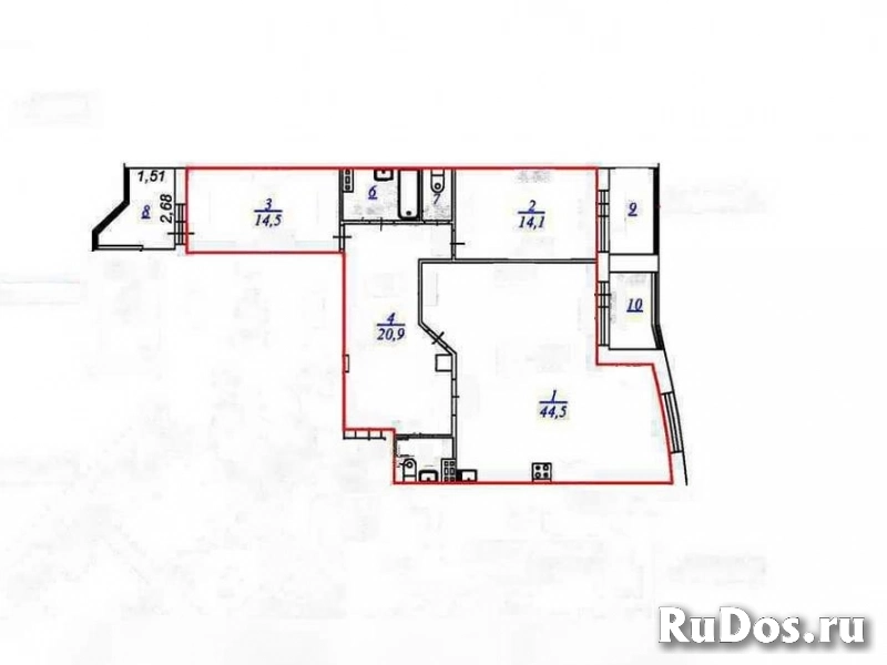 Продам 3 комнатную квартиру 103.1 м2 фотка