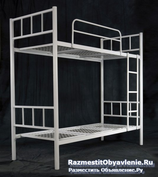 Одноярусные кровати металлические эконом класса фото
