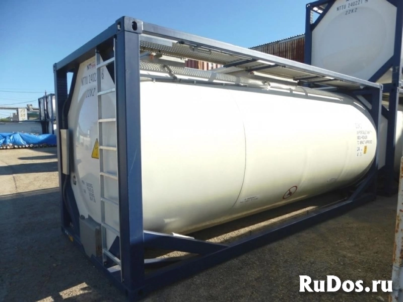 Танк-контейнер тип Т11 объём 24м3 для перевозки компонентов эмульсионных взрывчатых веществ, новый изображение 10