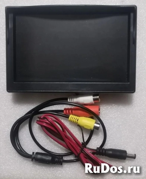 5" автомобильный монитор для камеры заднего вида фотка