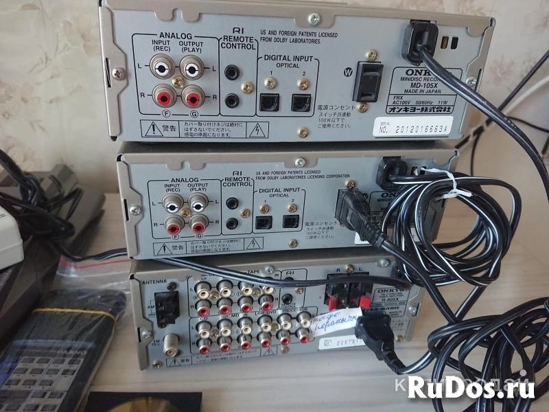 Onkyo три блoка Mаde in Jараn. изображение 4