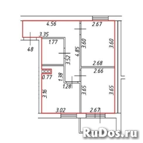Продам 2 комнатную квартиру 42 м2 фотка