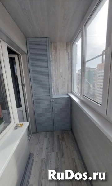 Балконы под ключ, остекление, утепление, отделка изображение 6