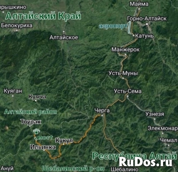 Участок 1 га на Алтае в горах у речки, в дали от цивилизации изображение 8