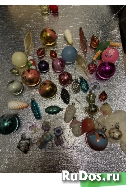 Советские новогодние игрушки ёлочные фото