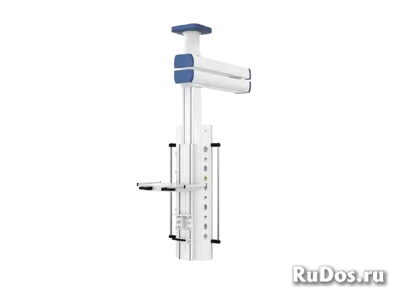 Потолочная двухплечевая медицинская консоль CADUCEUS C2-VE фотка
