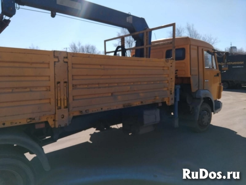 Бортовой грузовик КАМАЗ 4308-А3 с КМУ Tadano, 2011 фотка