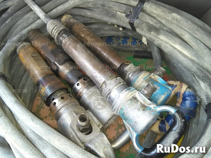 Аренда дизельного компрессора с отбойными молотками изображение 5