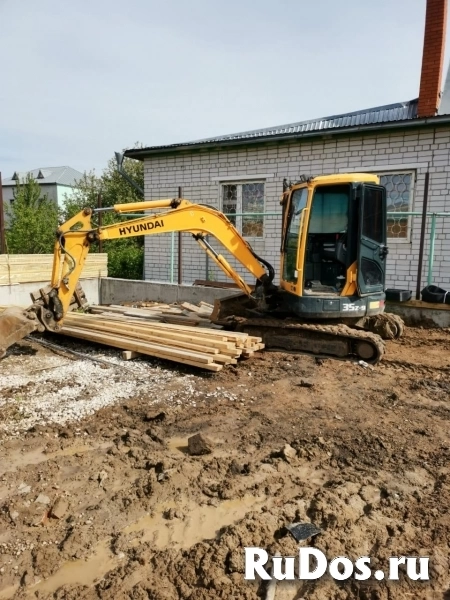 Аренда услуги мини-экскаватора изображение 4