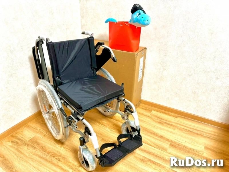 Инвалидная коляска Новая Складная + Доставка изображение 4