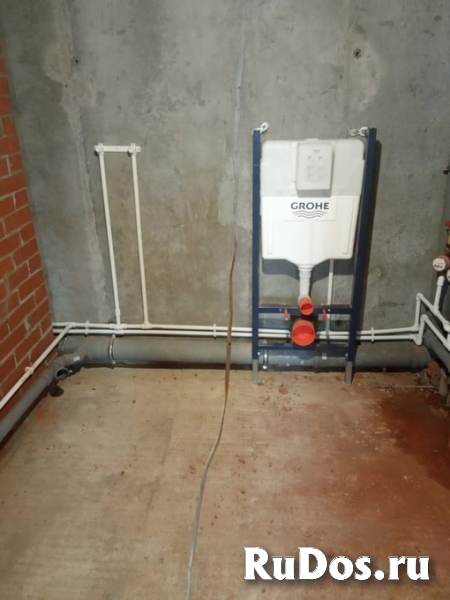 Монтаж систем отопления и водоснабжения, котлов и теплых полов фотка