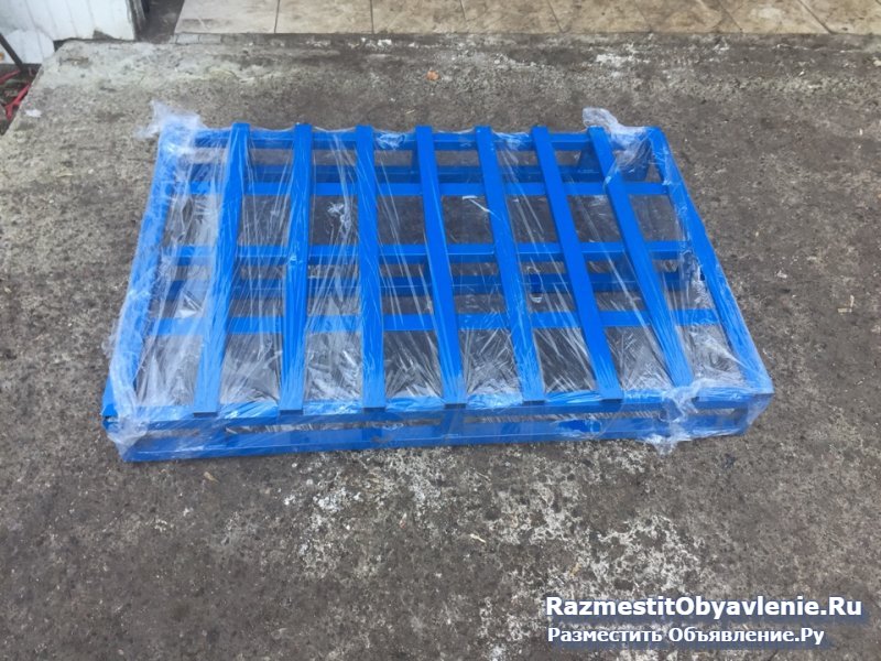 Поддон металлический, трубчатый (палета) фото