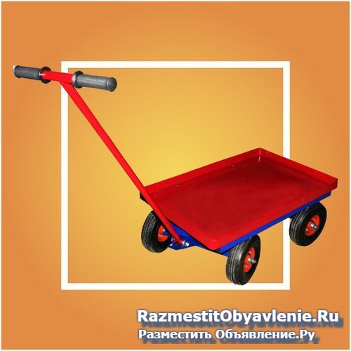 Тележки платформенные - широкий выбор изображение 3