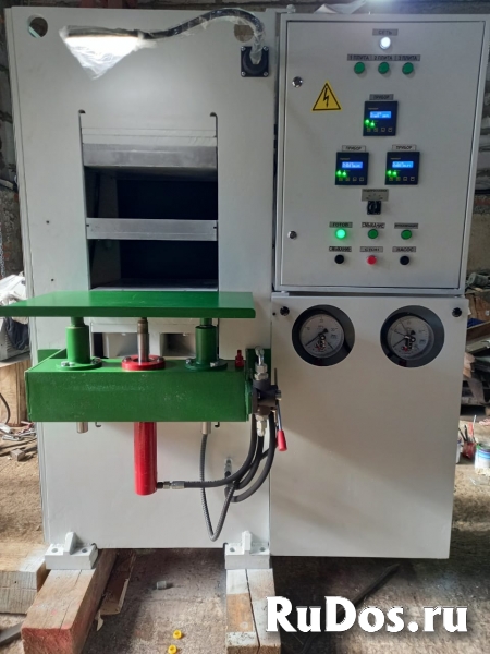 пресс вулканизационный гидравлический 100х400 2Э фото