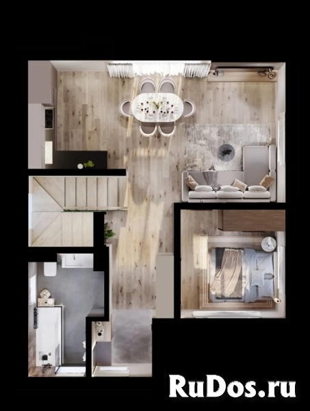 двухэтажный дом 120 кв м., участок 14 сот. изображение 4