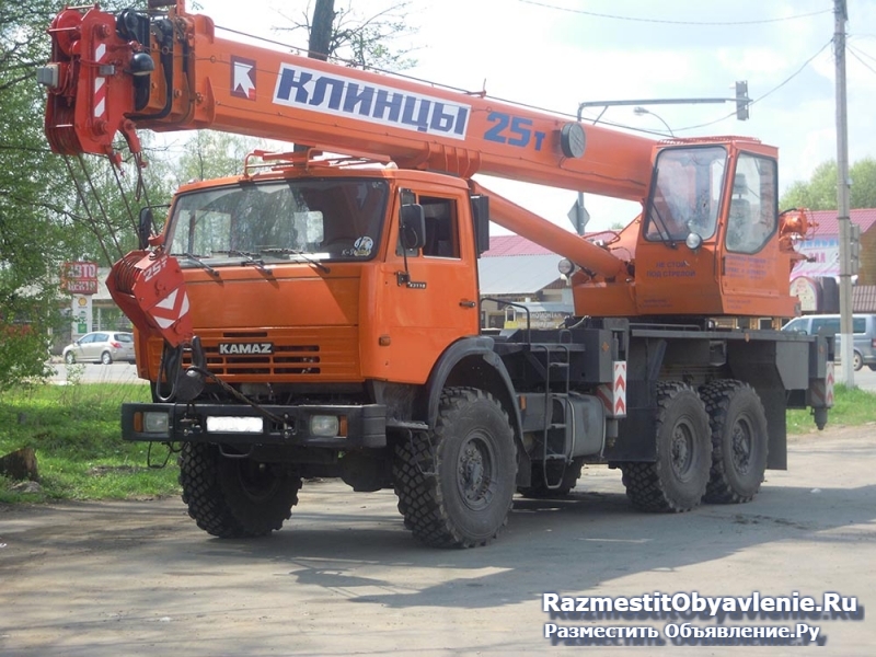 Аренда автокрана вездеход 25 т в Приморске фото
