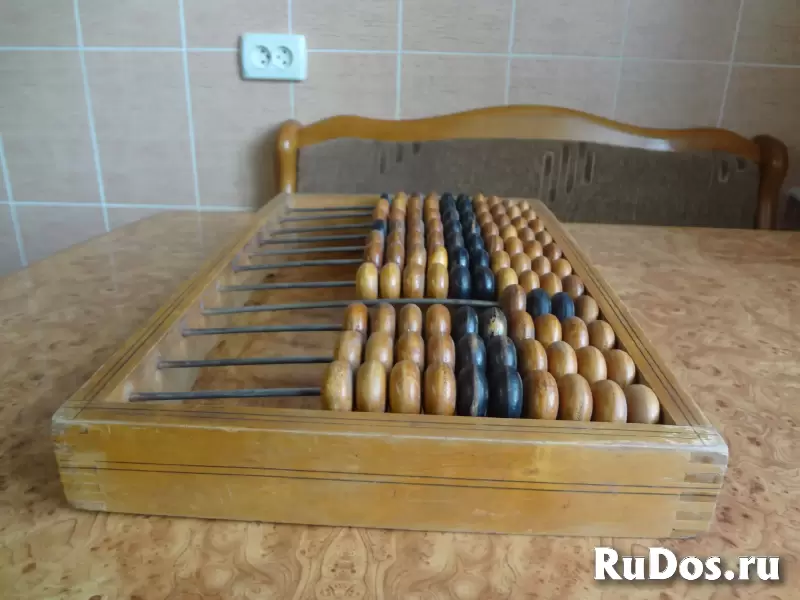 Счеты большие деревянные советские фотка