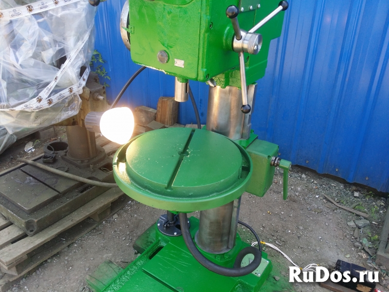 Вертикальный сверлильный станок 2Н125Л с поворотным столом, прода изображение 3