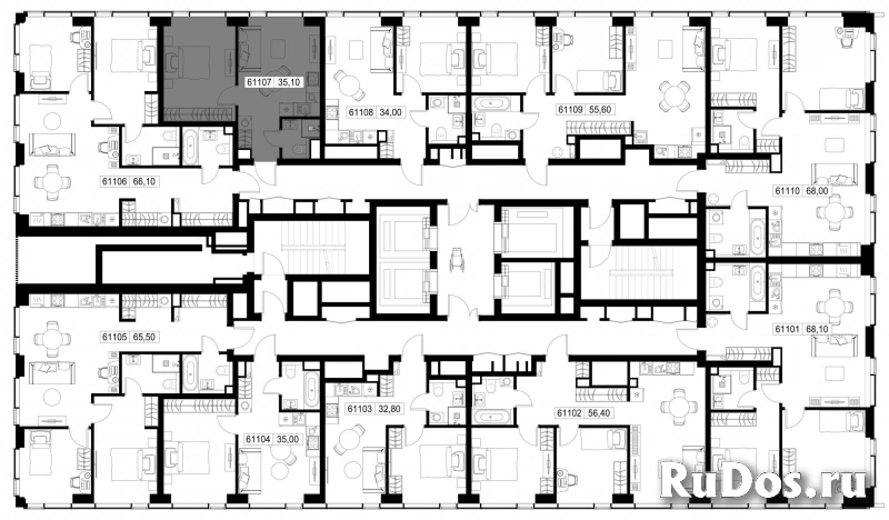 Продам 1 комнатную квартиру 35.1 м2 изображение 3