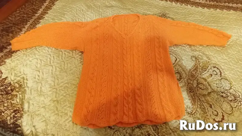 Яркий, уютный, стильный свитер ручной работы. фотка