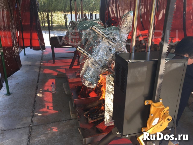 Вертел для жарки быка и кабана изображение 3