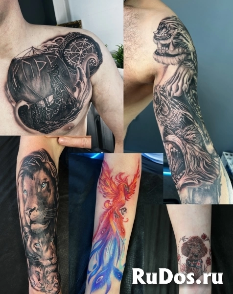 Мастер художественной татуировки изображение 10