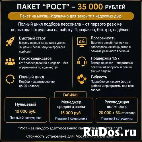 Подбор персонала/Кадровый аудит изображение 3