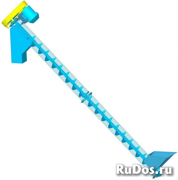 Конвейер винтовой КВ, шнековый транспортер, шнек фото