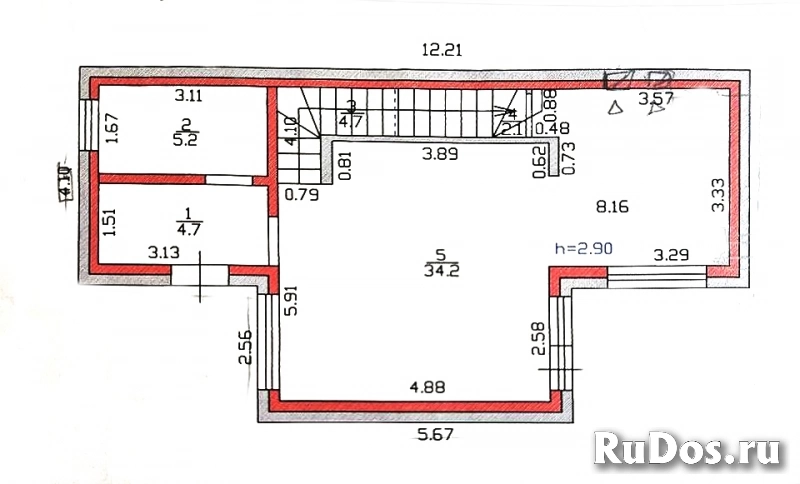В продаже уютный и тёплый двухэтажный дом изображение 6