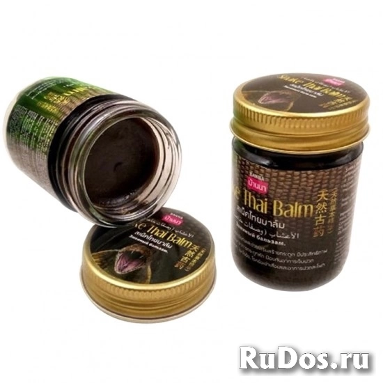 Тайский Змеиный бальзам Snake Thai Balm BANNA 50 гр. фото