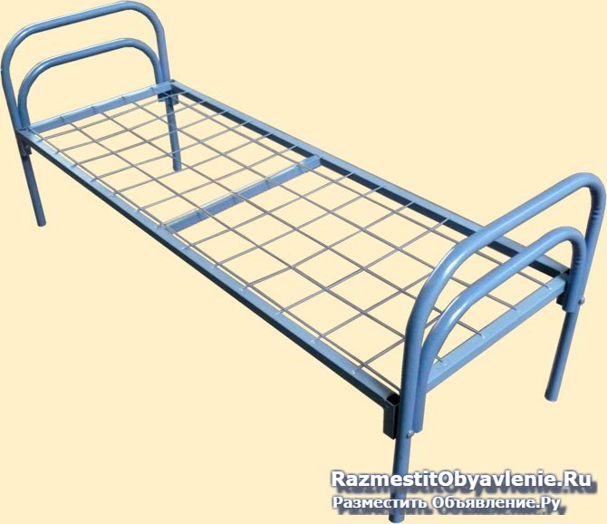 кровати металлические для больницы, кровати дешево изображение 4