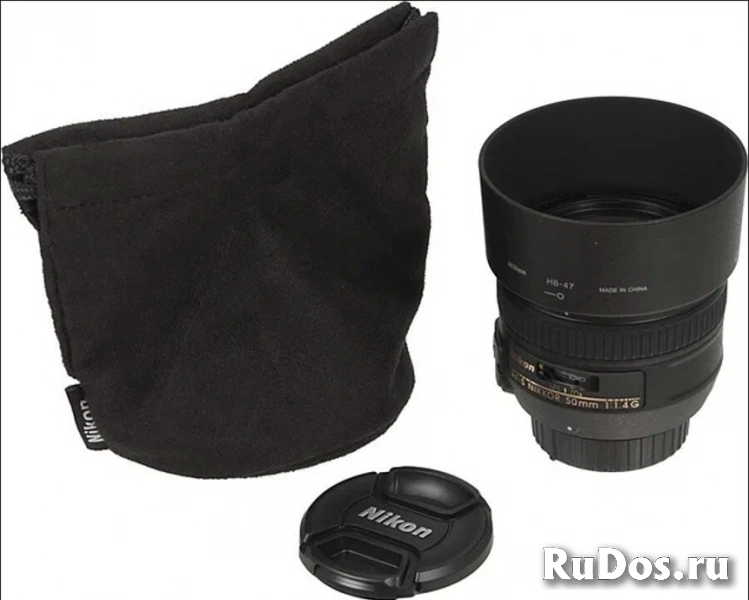 Объектив Nikon 50mm f/1.4G AF-S Nikkor изображение 5