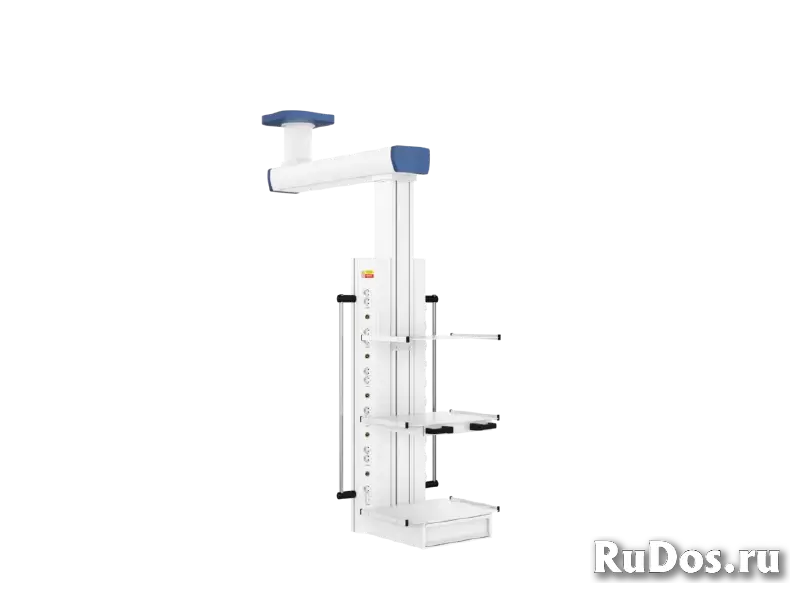 Потолочная одноплечевая вертикальная медицинская консоль CADUCEUS C1-V фотка