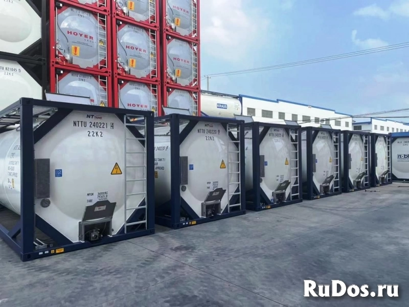 Танк-контейнер тип Т11 объём 21м3 для перевозки солевых растворов, новый. изображение 3