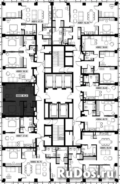 Продам 1 комнатную квартиру 40.2 м2 изображение 3