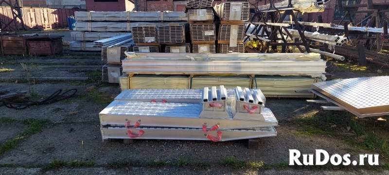 Аппарели алюминиевые составные для погрузки/выгрузки техники изображение 3