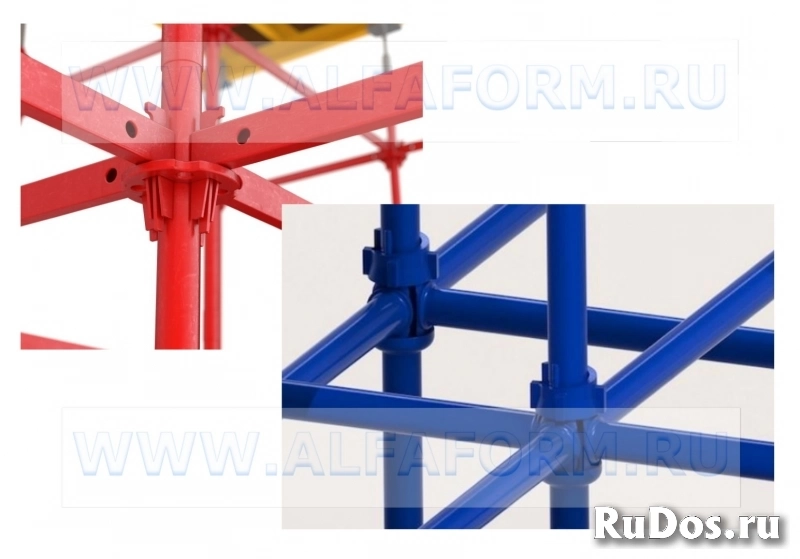 Аренда объемной опалубки перекрытия Cup-Lock фото