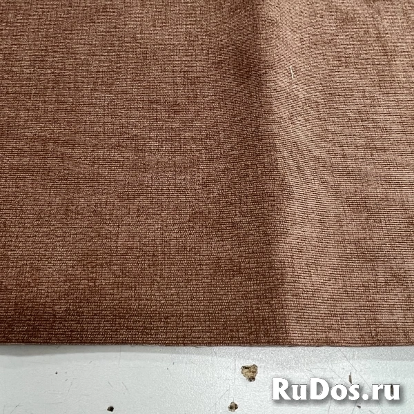 Отрез ткани Коричневый Velvet Lux 24 изображение 3