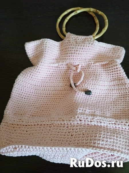 Сумки вязаные ручной работы изображение 3