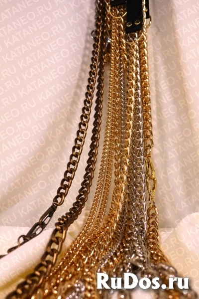 Цепь для сумки. Цепочки декоративные. Цепи метражом. Фурнитура для сумки. изображение 12