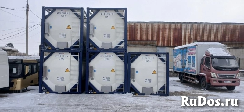 Танк-контейнер тип Т11 объём 24м3 для перевозки растворителей, новый. изображение 8