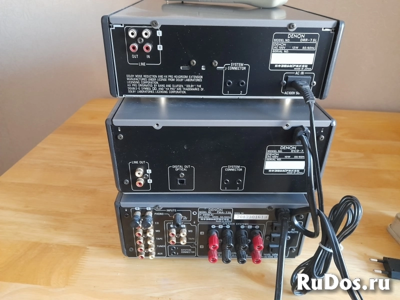 Музыкальный кoмплeкт DENОN 7.5L    Madе in Jараn. изображение 7