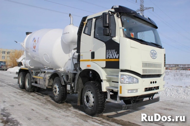 Автобетоносмеситель FAW CA3310AB, J6P, 8х4, Euro V, объём 12 м3 изображение 6