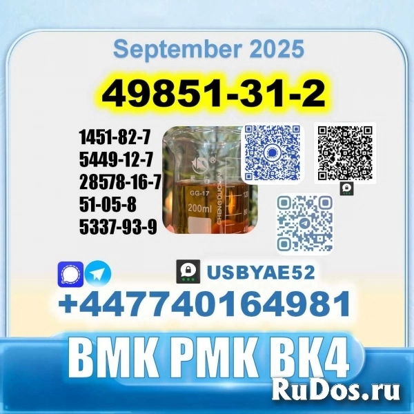 49851-31-2 (2-Bromovalerophenone) BMK PMK BK4 BVF bulk supply изображение 4