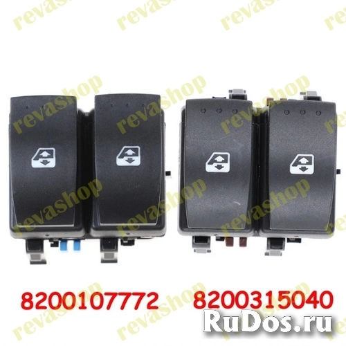 Блок кнопок стеклоподъемников Renault фото