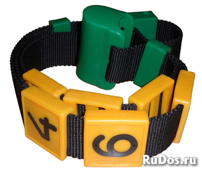 Номерной блок для ремней (от 0 до 9 желтый) КРС изображение 5