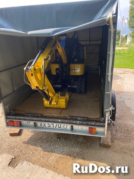 Сходни алюминиевые для мини экскаватора фотка